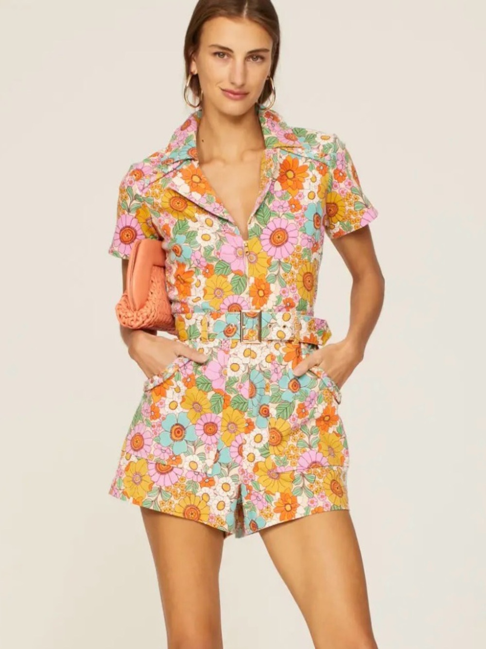 Show Me Your Mumu Outlaw Romper Flower Market